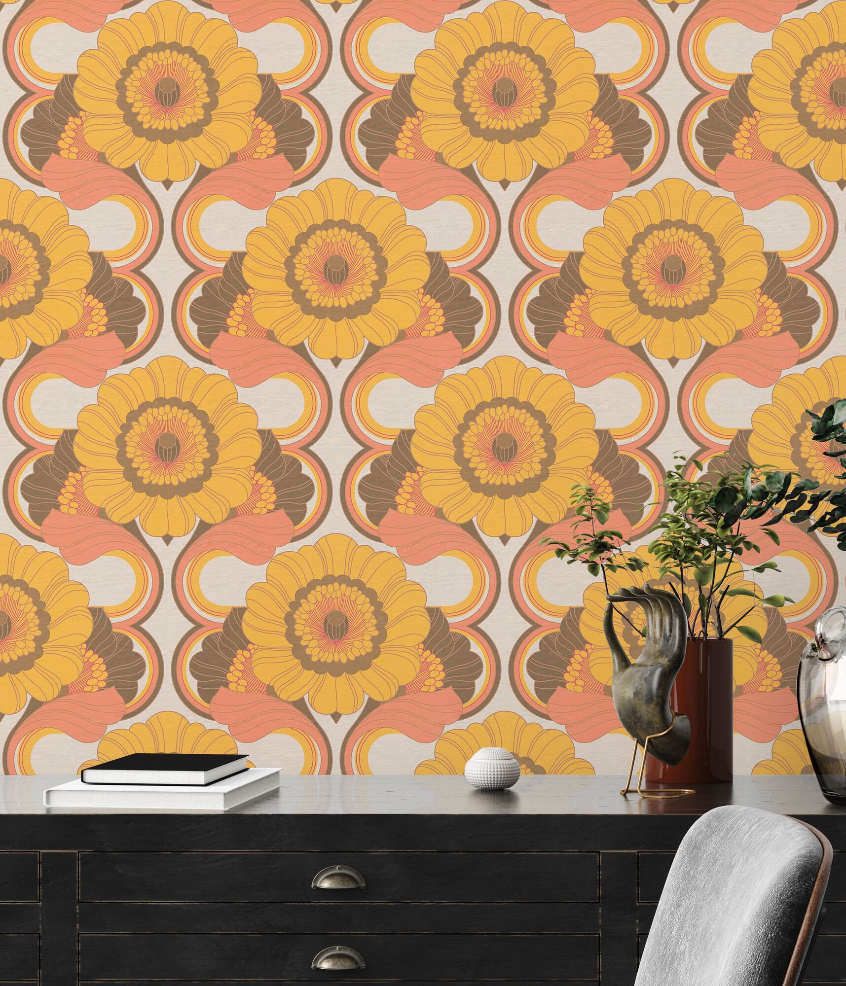 Обои с цветочными мотивами Architects Paper ретро шик ARCH-00152871 - Вид №11