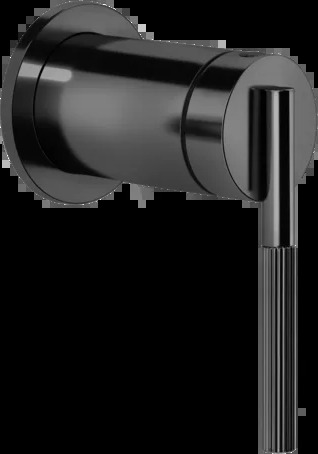Смеситель для душа 63561 706 Gessi Ingranaggio ЧЕРНЫЙ МЕТАЛЛ PVD