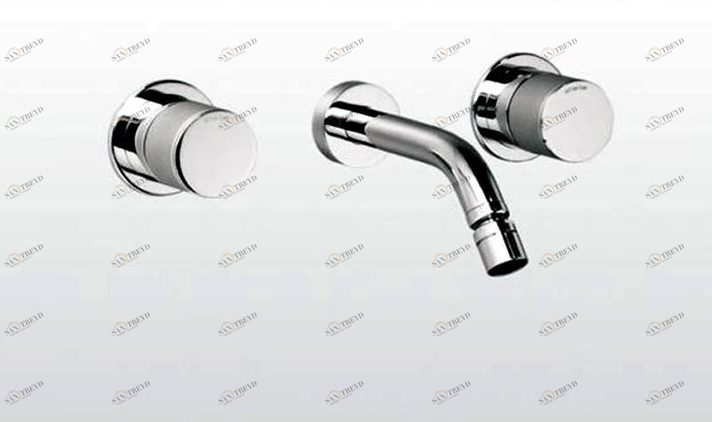 RUBINETTERIE STELLA Смеситель для раковины на 3 отверстия Bamboo sun-id-1493898