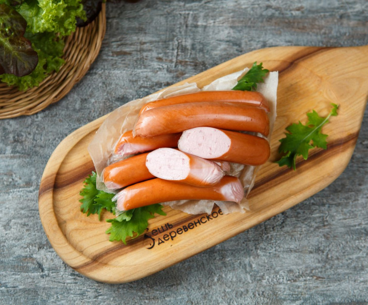 7312 Сосиски "Нежность" Вкусляндия 