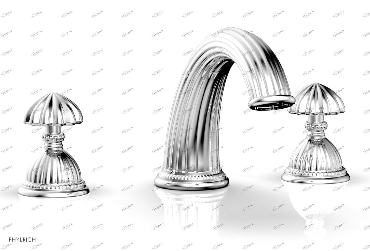 Смеситель для ванны GEORGIAN & BARCELONA Phylrich  K1361P-026 Хромированный 