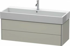 XS419706060 XSquare Тумбочка подвесная Серо-коричневый шелковисто-матовый лак