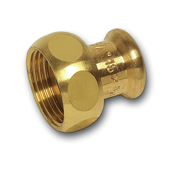 3971151 SANHA 971 резьб. соед. для насосов пресс, без  уплотния 15x1 мм  - Вид №1