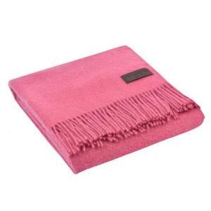 Плед шерстяной Dalia, 130х180 см, розовый