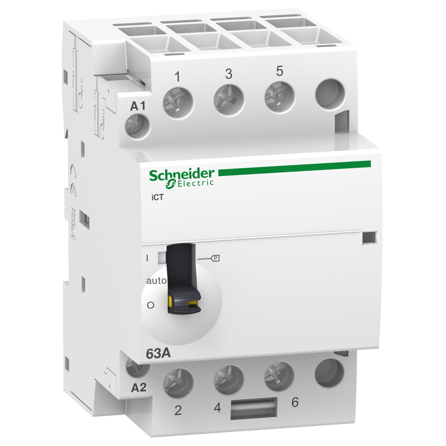 A9C21843 Модульный контактор iCT 3P 40А 400/240В AC Schneider Electric Acti 9 