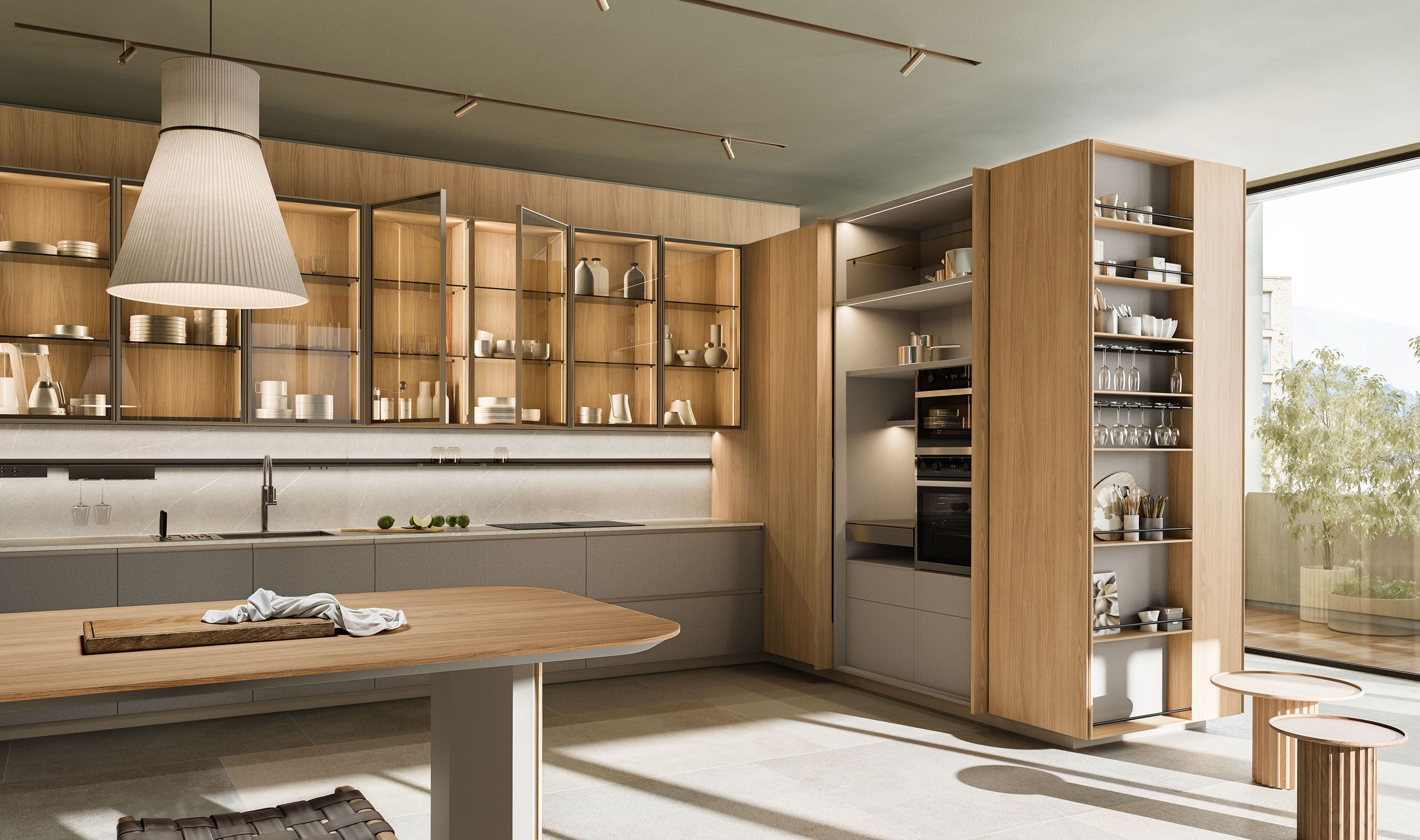 Линейная кухня Copatlife Life Projects ARCH-00023459 - Вид №1