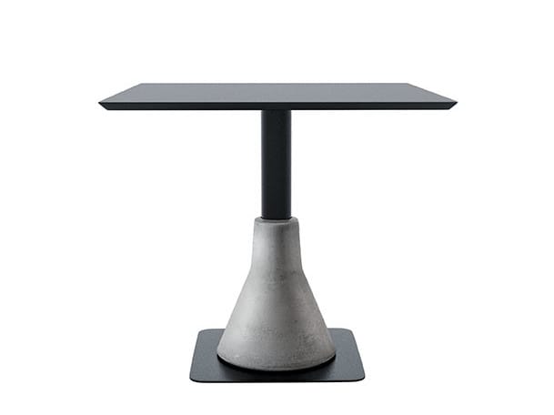 Бетонный квадратный обеденный стол Sedex Big Foot ARCH-00103193