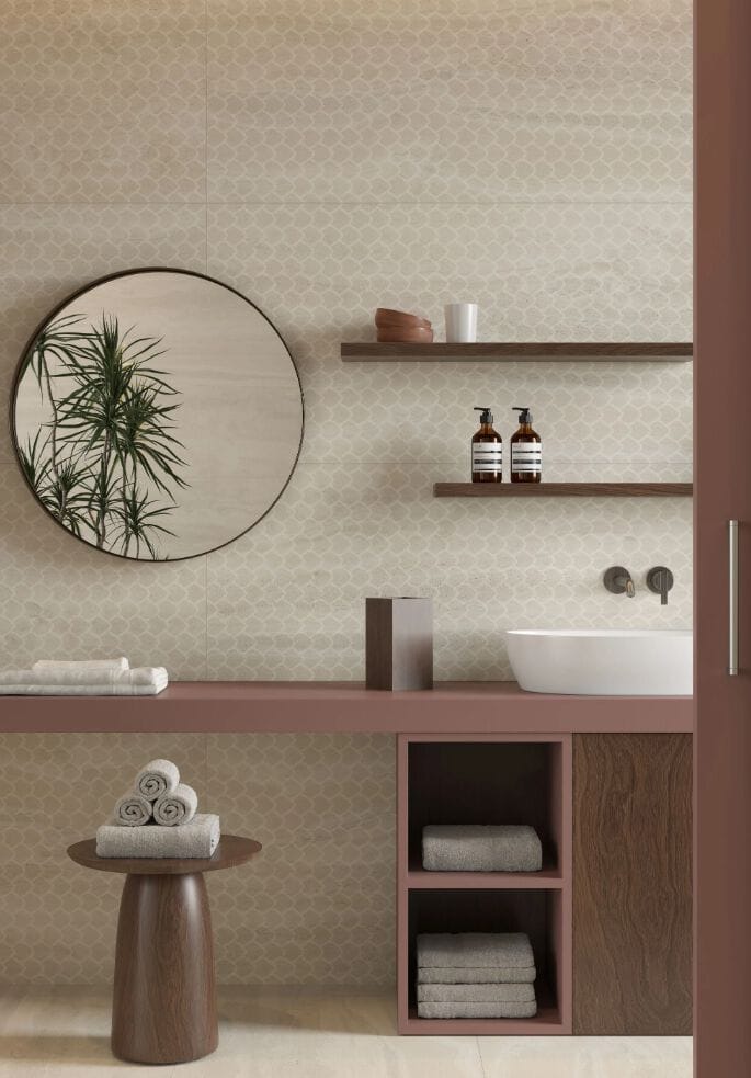 Пол / напольное покрытие из керамогранита с мраморным эффектом Imola THE ROCK ARCH-00062970 - Вид №9