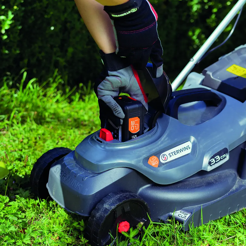 Аккумуляторная газонокосилка Sterwins 33 см с бесщеточным двигателем 82152402 STLM-0020523 - Вид №8