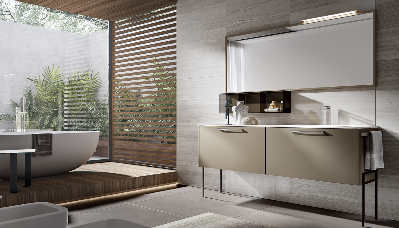 Edone МЕБЕЛЬ ДЛЯ ВАННОЙ с мягкими и элегантными линиями sun-id-2009029 - Вид №24