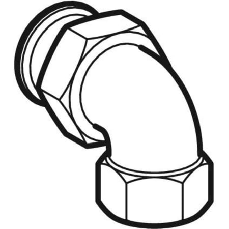 65386 Угловое штуцерное соединение Geberit Mapress из меди 90°, с внутренней резьбой Geberit  - Вид №1