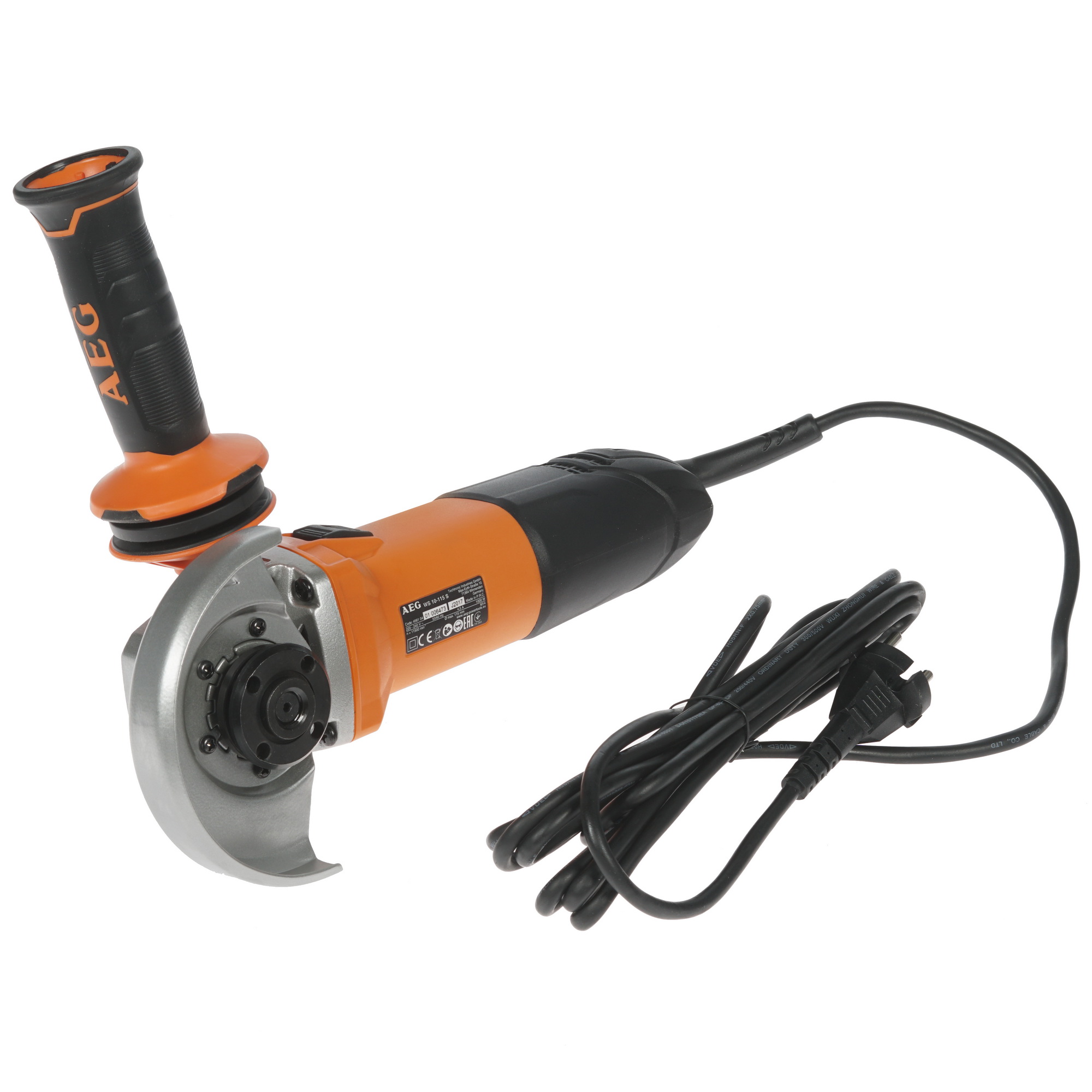 Углошлифовальная машина (УШМ) AEG WS10-115S 7998328 STDN-0031665 - Вид №5