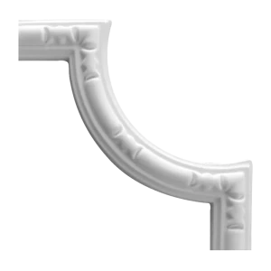 Элемент угловой Decomaster 98010-3 полиуретан 22 мм 2 шт.