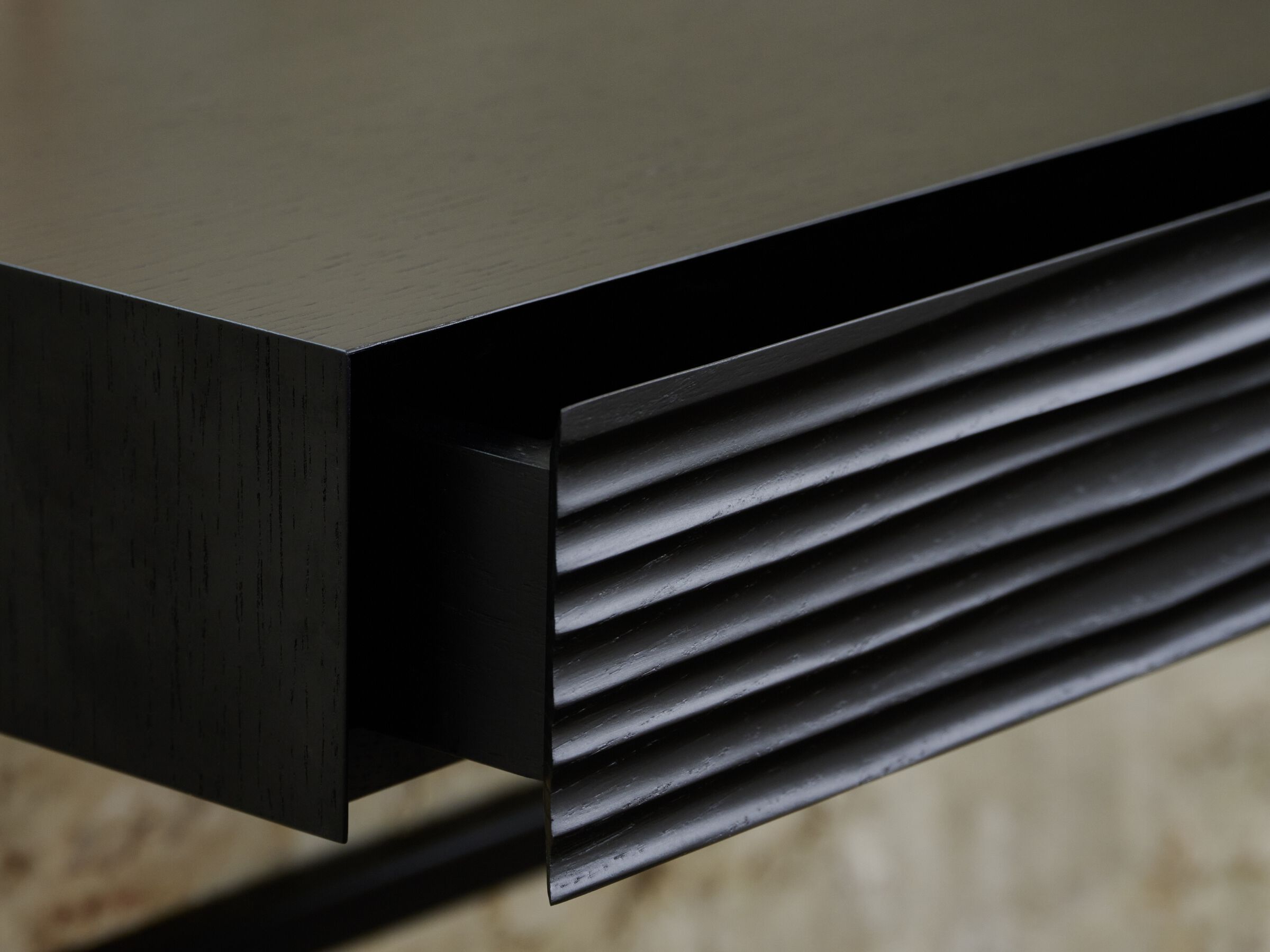 Прямоугольная консоль из стали и дерева с ящиками LAMBERT MIRA ARCH-00112381 - Вид №3