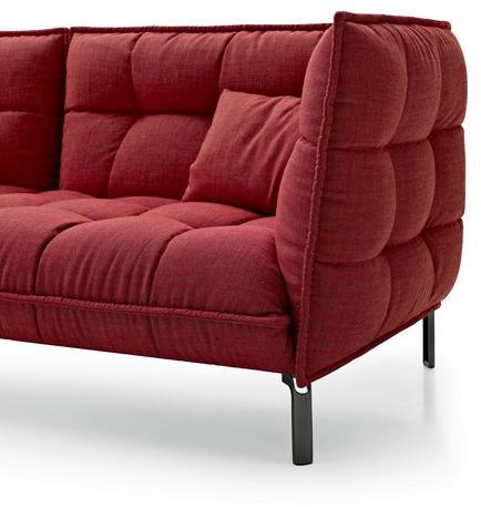 B&B Italia Тафтинговый диван из ткани Husk sun-id-1447433 - Вид №4