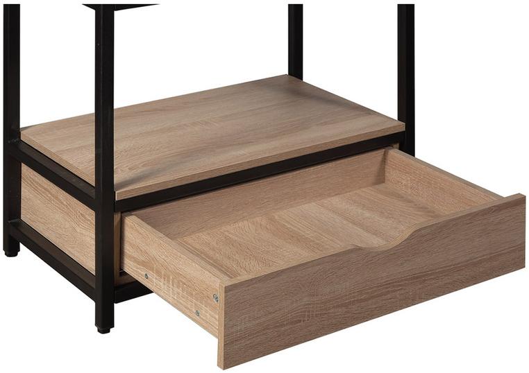 1293 Стеллаж Loft №1 Дуб Табак R-HOME 410905H - Вид №1