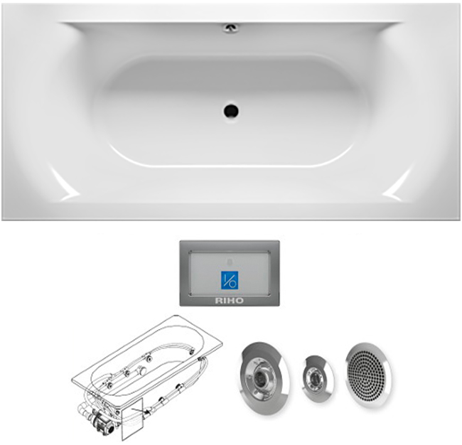 BB4800500000000_top1 Ванна Riho Lima Santreyd - Вид №2