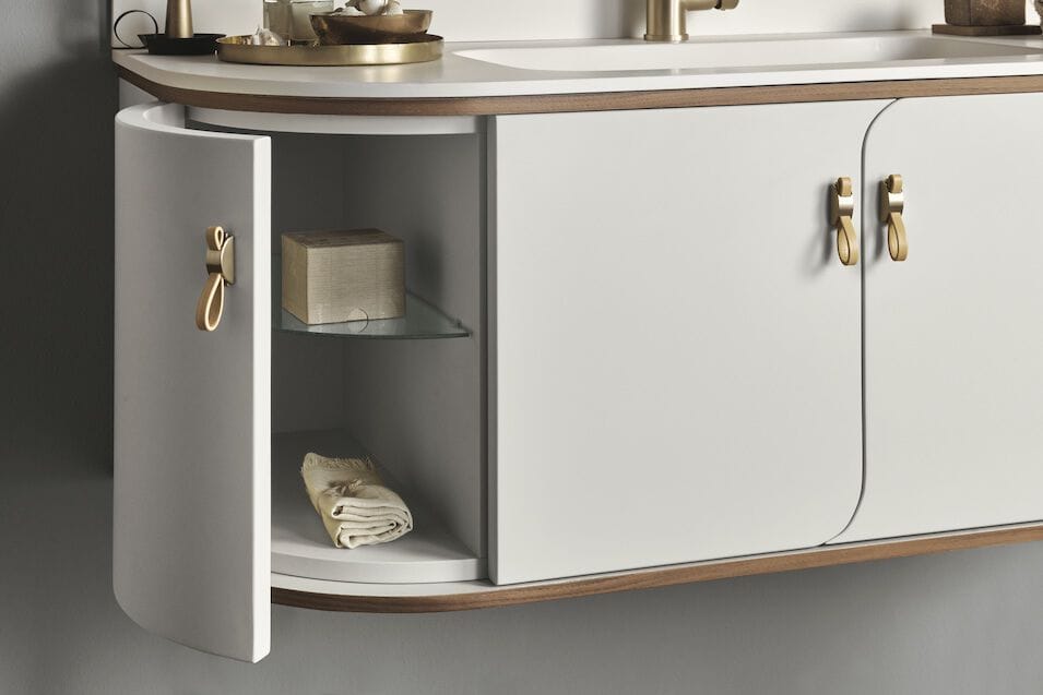 Напольный умывальник с дверцами Gaia Mobili Contemporary ARCH-00111306 - Вид №2
