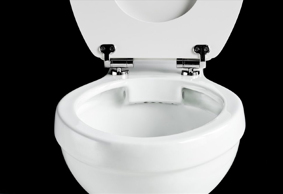 P20, C1 Компакт унитаз с бачком Белый Burlington  Англия  - Вид №3