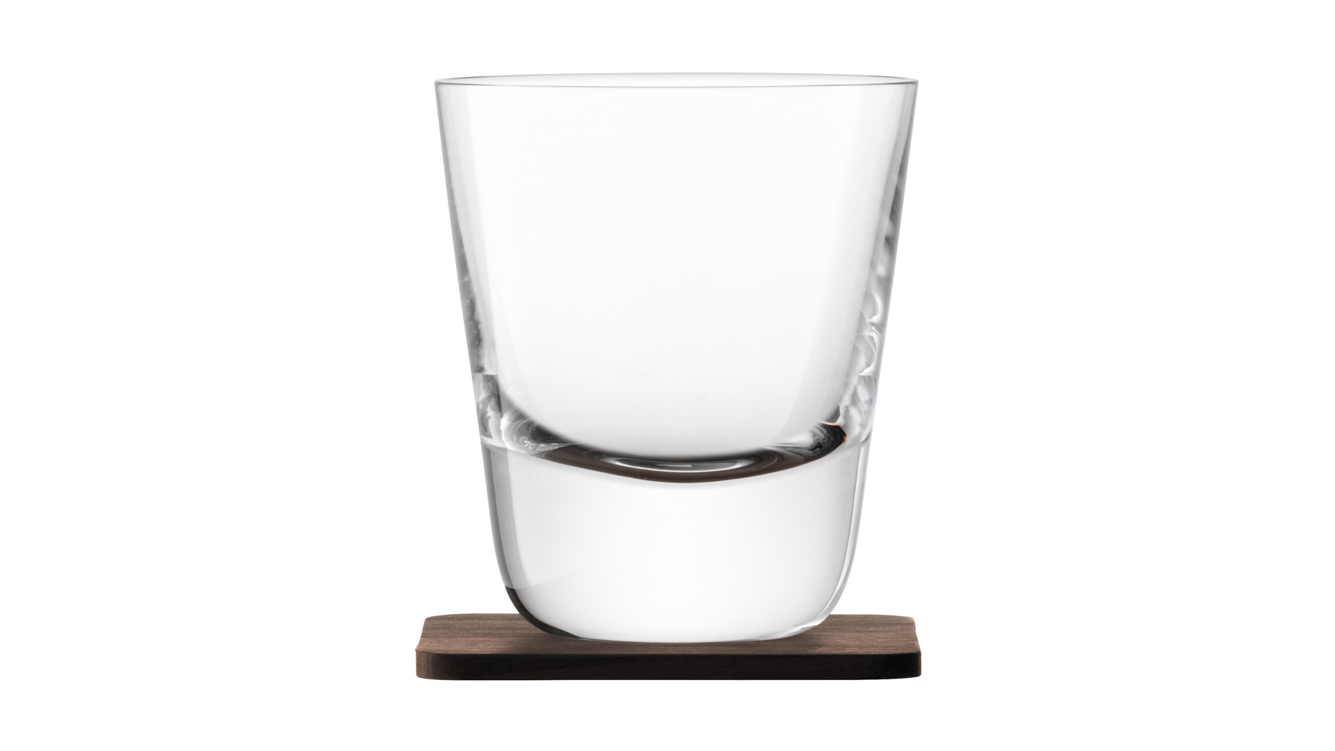 10656204 LSA International Набор стаканов с деревянными подставками LSA International, "Whisky", 250мл, 2шт. Стекло  - Вид №2