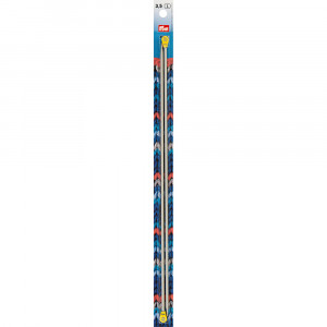 191464 Спицы PRYM прямые алюминий d 3.5 мм 35 см с наконечниками PRYM