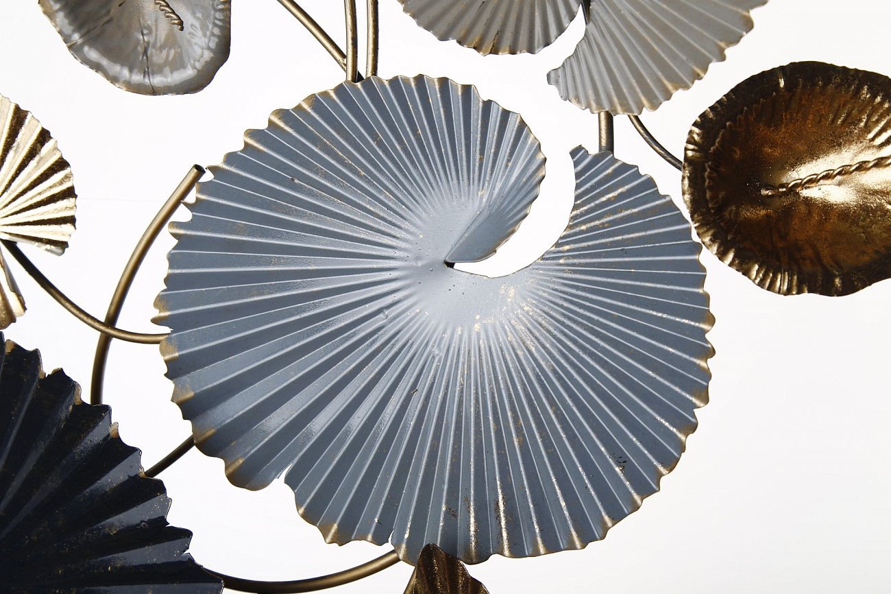 Панно настенное металлическое 70 см 93015 Tomas Stern TOMAS STERN  00-3865442 Серый  - Вид №2