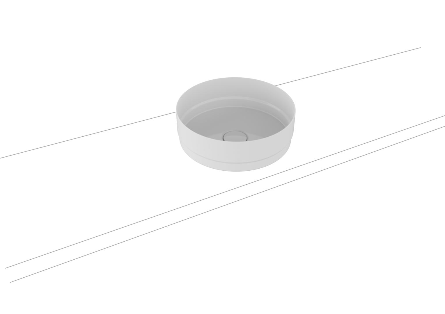 Умывальник KALDEWEI Сталь эмалированная 3191 145 Манхэттен 3191145