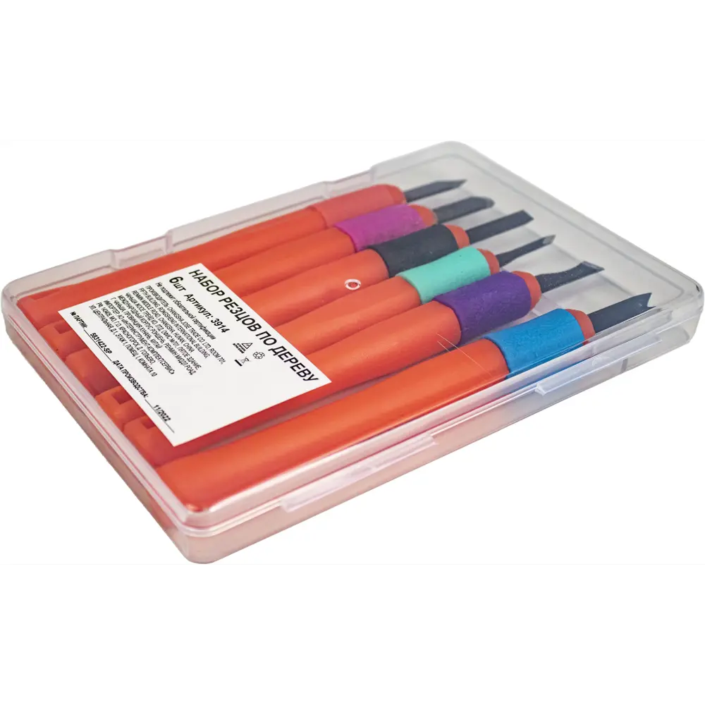 Набор резцов Santreyd 3914 для художественной резьбы по дереву, 6 предметов 87898002 STLM-0076082 - Вид №10