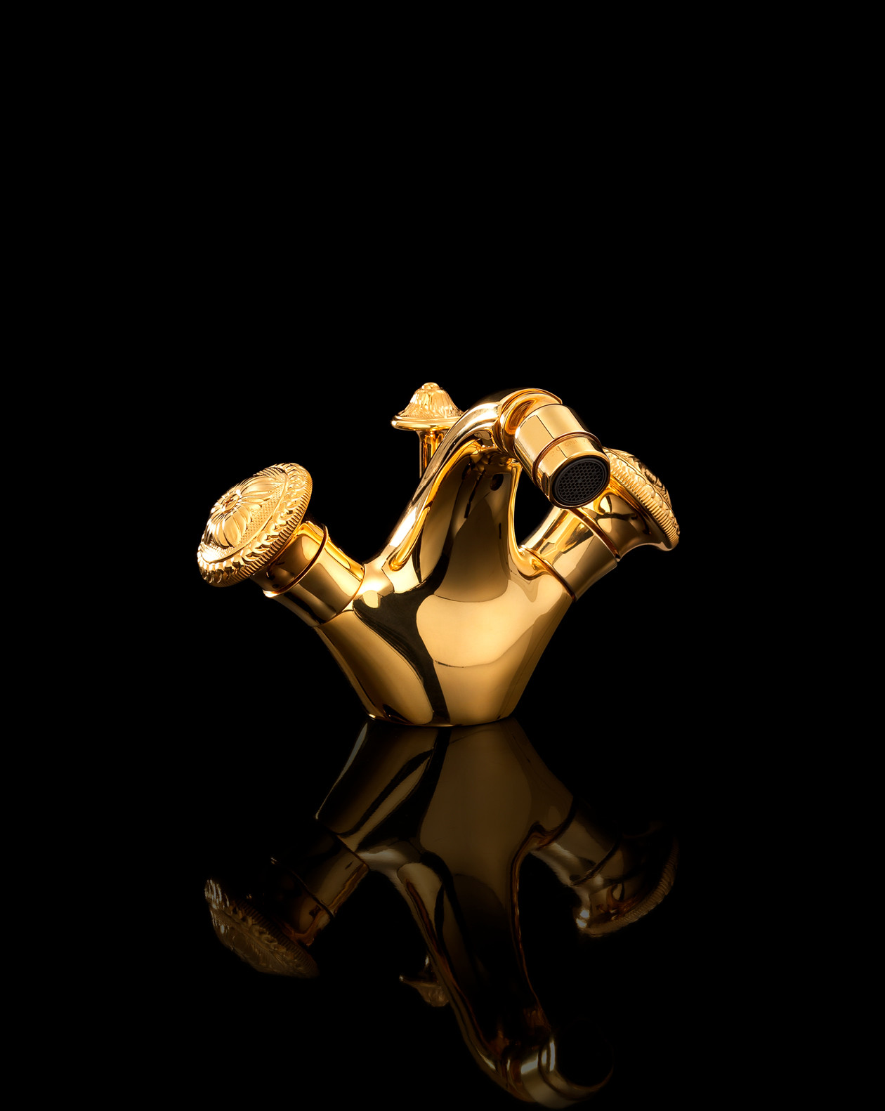 EXCSW110 Кран для раковины Swan с 1 отверстием Devon&Devon  - Вид №1