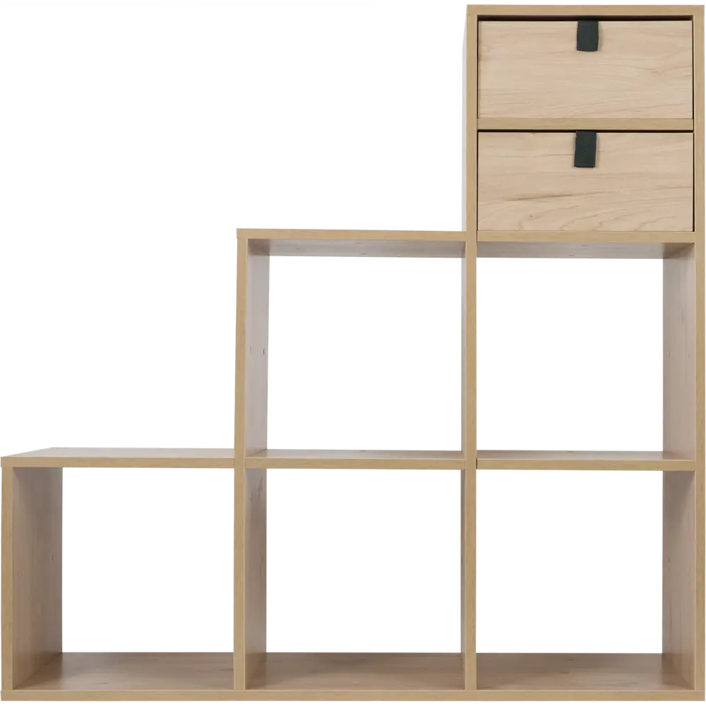 Стеллаж SPACEO KUB 123К, 104х104х31,7 см, цвет дуб STLM-2088543 - Вид №3