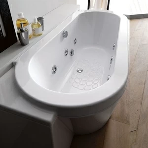 Ванна пристенная с гидромассажем и дезинфекцией V818B Gruppo treesse Playa