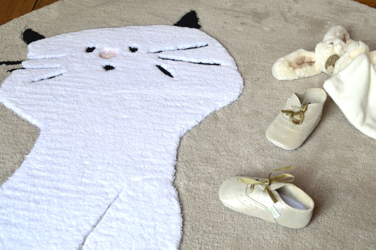 Круглый хлопковый коврик для детей Un Tapis à Paris Children ARCH-00058742 - Вид №3