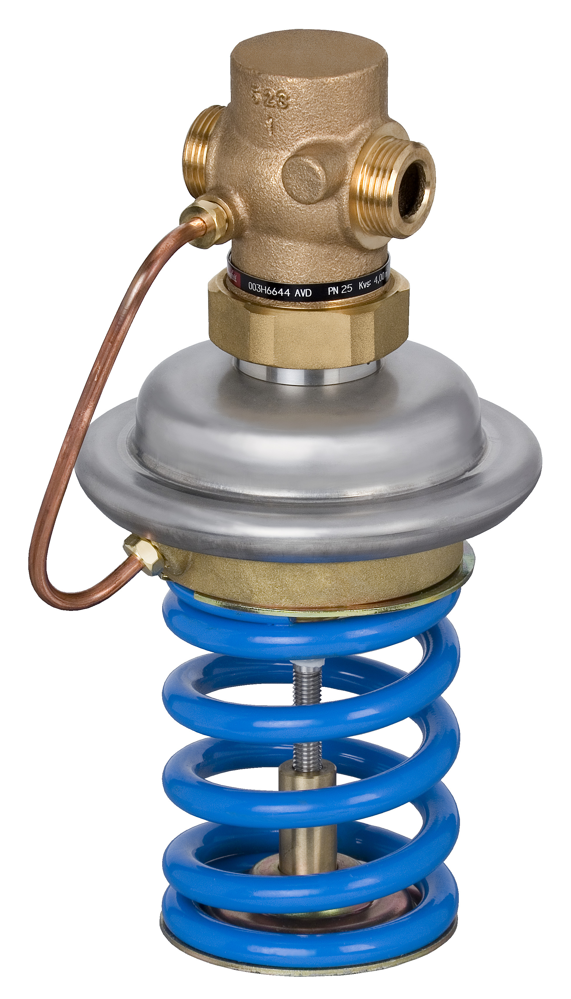 Danfoss Сборочный комплект для пилотного регулятора Монтаж. компл. для имп.трубок для PCV(A, 003G1599  - Вид №5