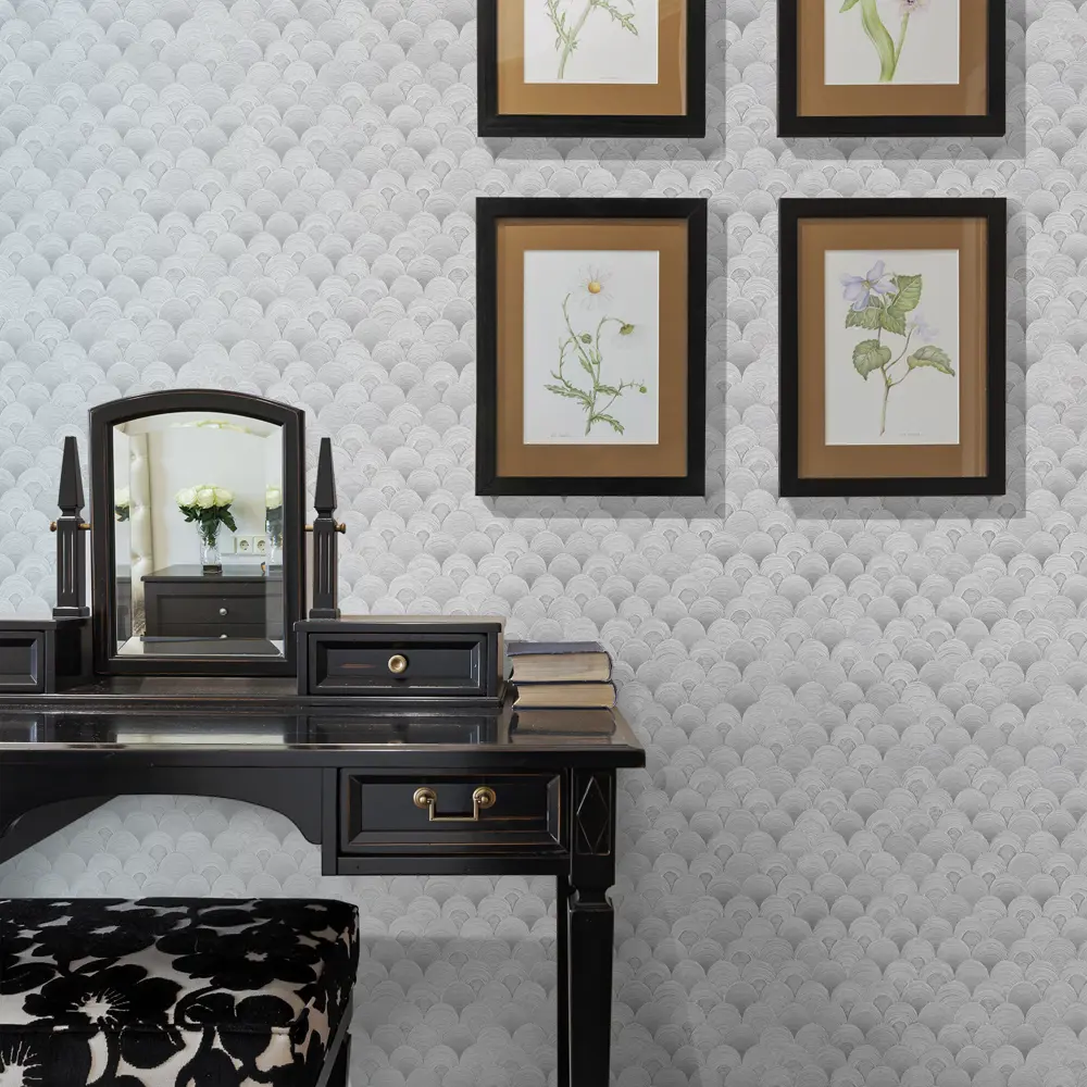 Обои флизелиновые Erismann Elegance серые 1.06 м 3601-9 STLM-2145732 - Вид №2