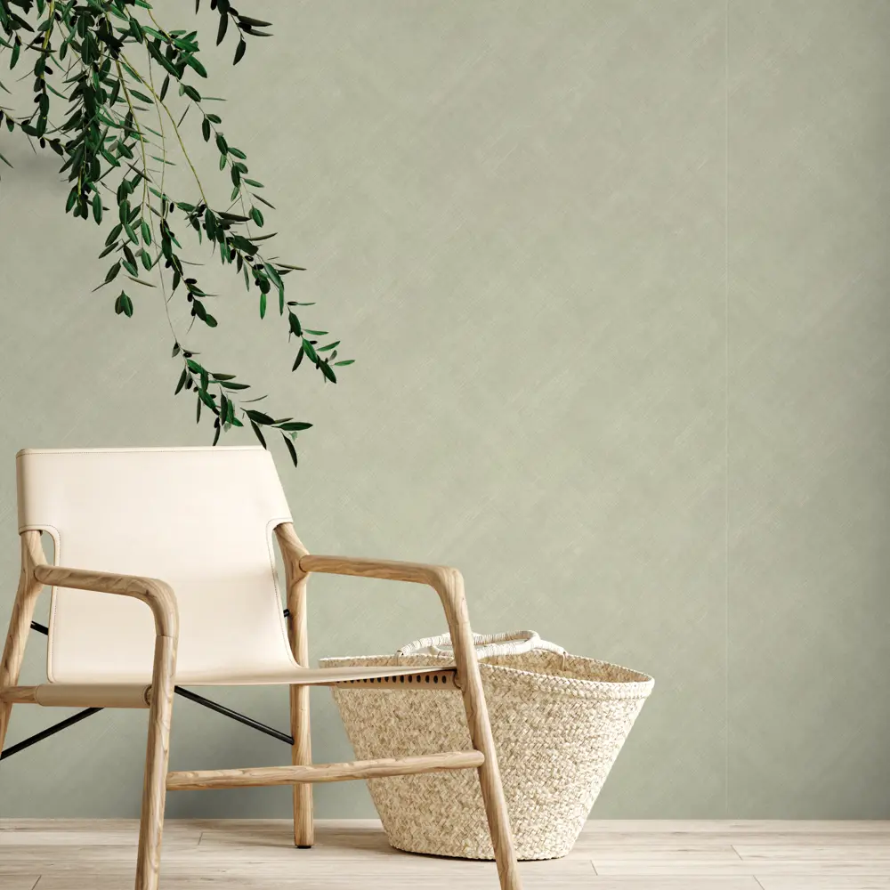 Флизелиновые обои Palitra Home Super зеленые 1.06 м 89436987 STLM-1585256 - Вид №4