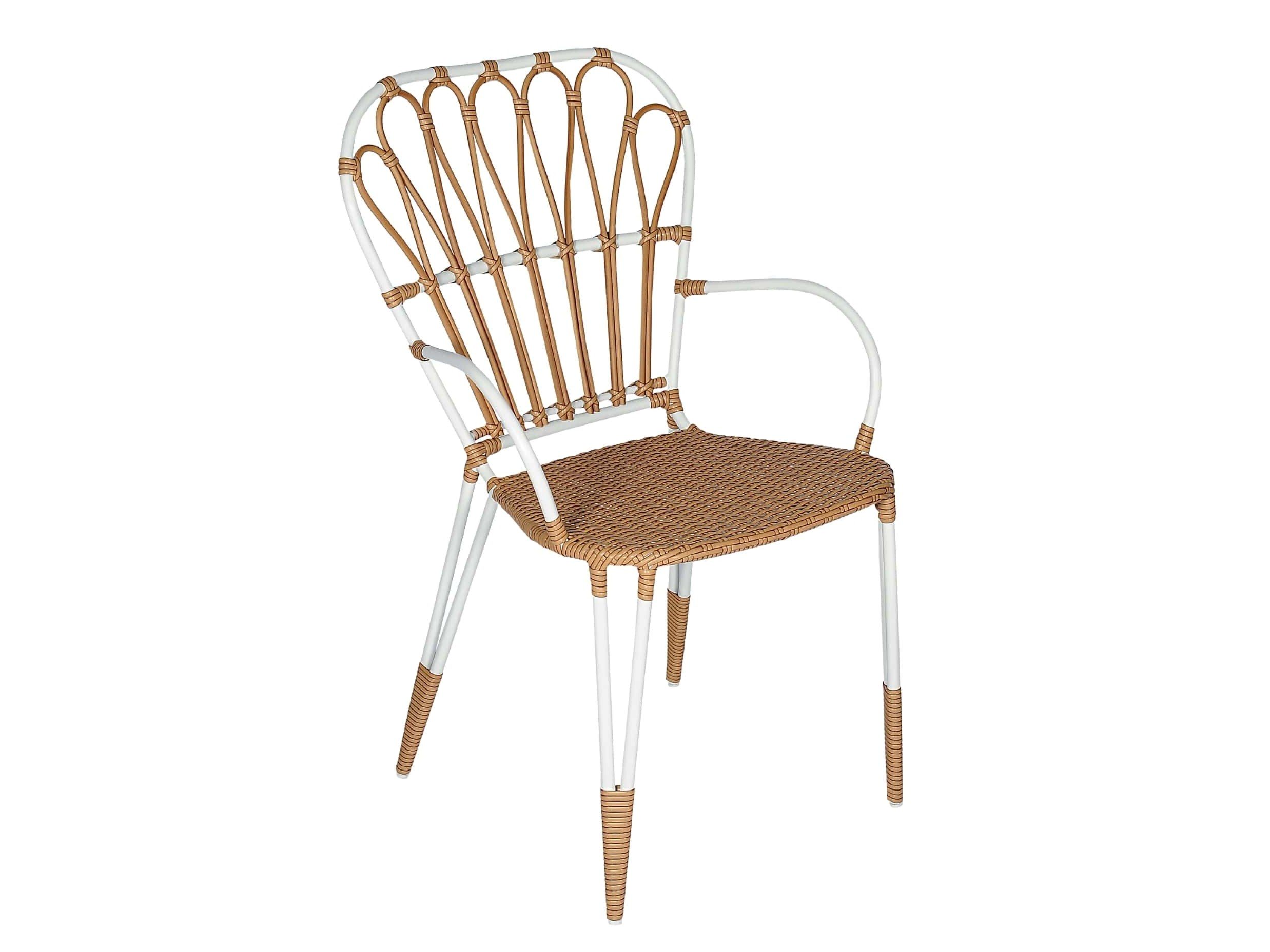 Синтетическое волокно и алюминиевый садовый стул с подлокотниками cbdesign Fiorella ARCH-00081323 - Вид №13