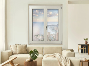 Ламинированное деревянное окно