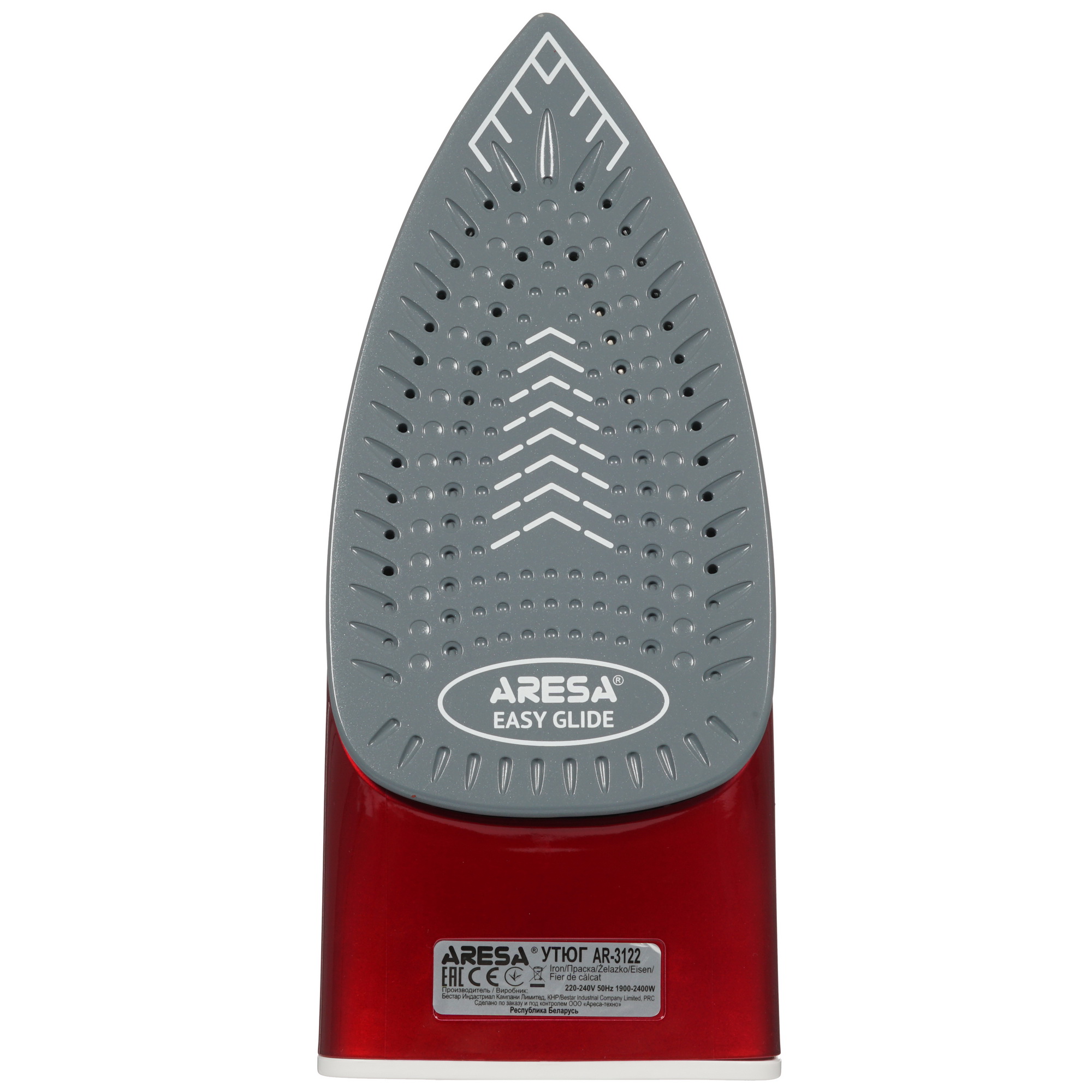 8174428 Утюг ARESA AR-3122 красный STDN-0113581 - Вид №3