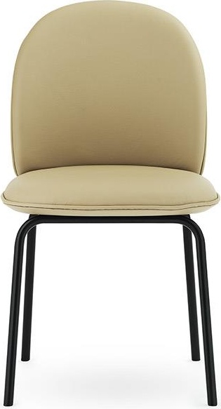 603125 Стул Полная обивка Черная сталь, ультра кожа Normann Copenhagen Ace - Вид №1