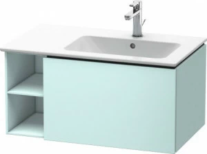 LC619200909 L-Cube Тумбочка подвесная Светло-голубой матовый декор
