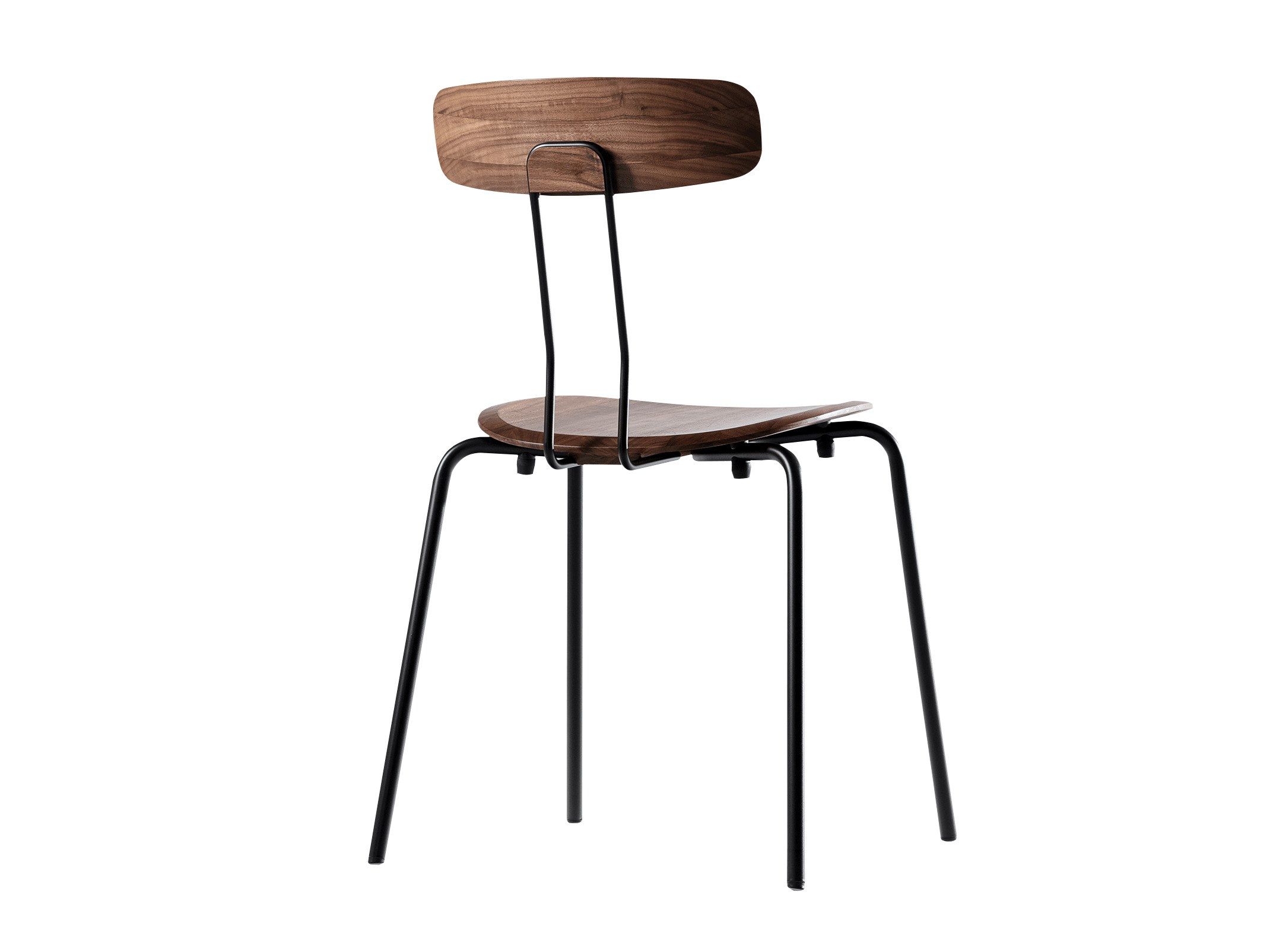 Штабелируемый стул из стали и дерева ZEITRAUM Okito ARCH-00082422 - Вид №8