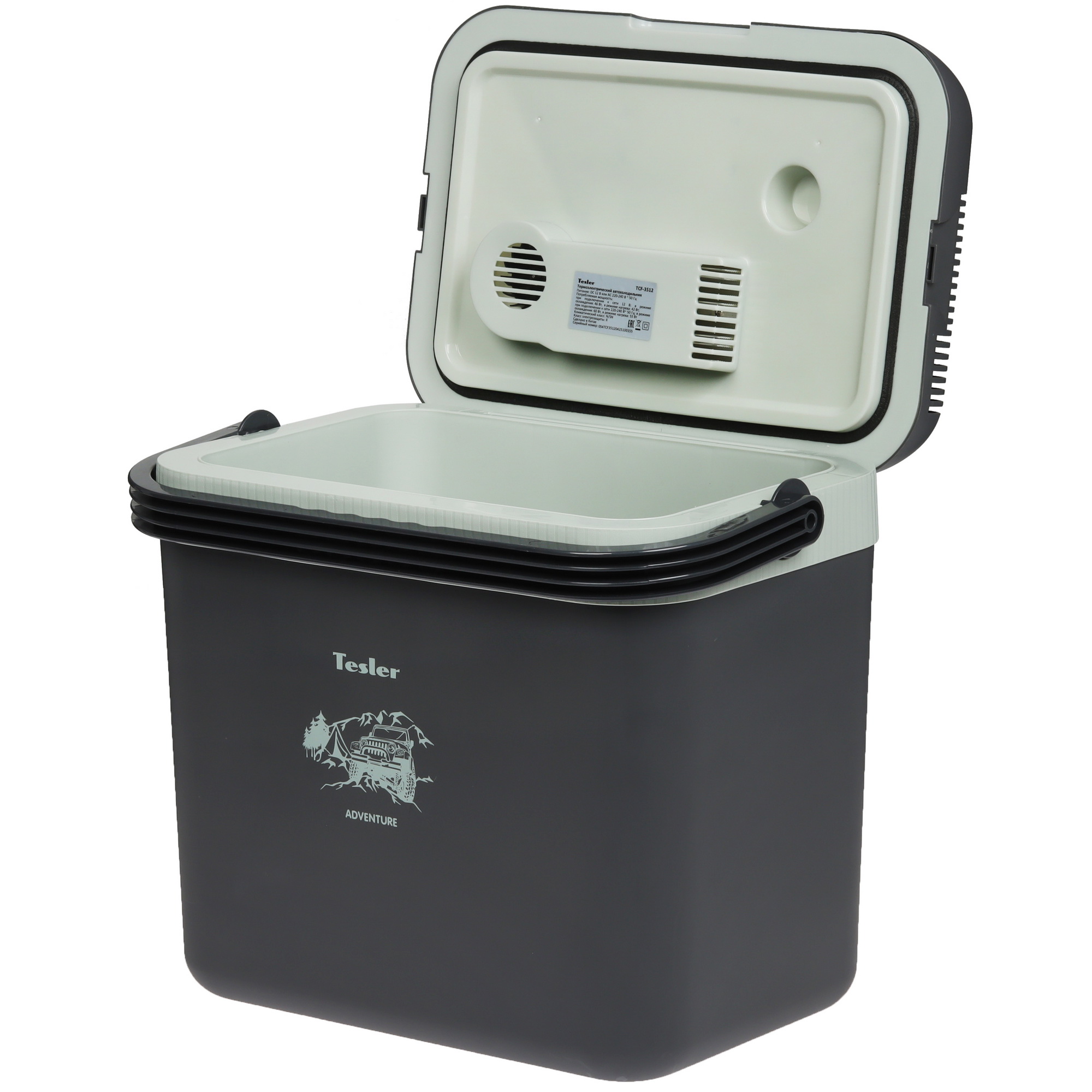 9117910 Холодильник автомобильный Tesler TCF-3512 серый STDN-0085355 - Вид №2