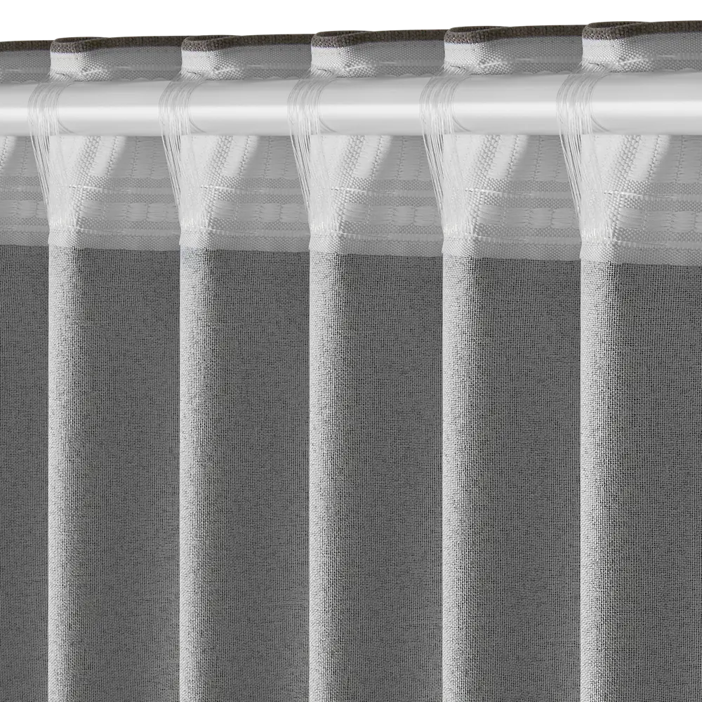 Штора на ленте со скрытыми петлями блэкаут KREAFORTA Sawan 150x300 см цвет коричневый 89431710 STLM-2204283  - Вид №10