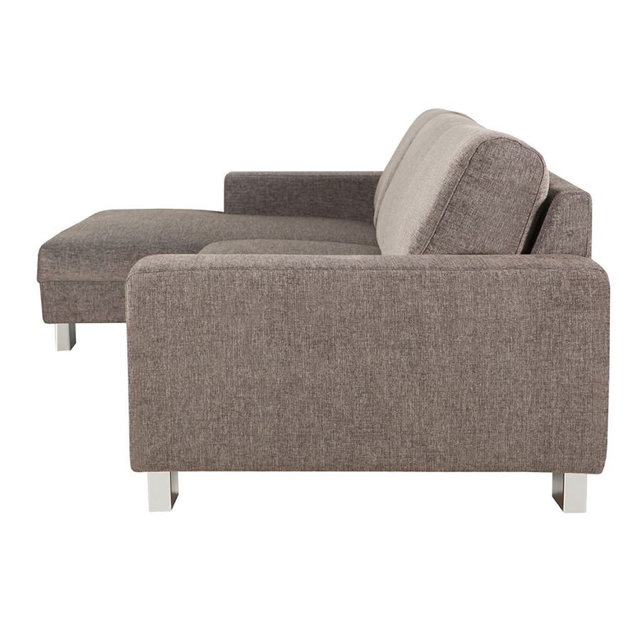 Диван угловой Quattro, левосторонний, серый Sits S1575 - Вид №7