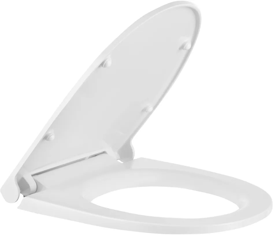 87305777 Сиденье для унитаза Mars с микролифтом цвет белый STLM-0073683 DINOPLAST 