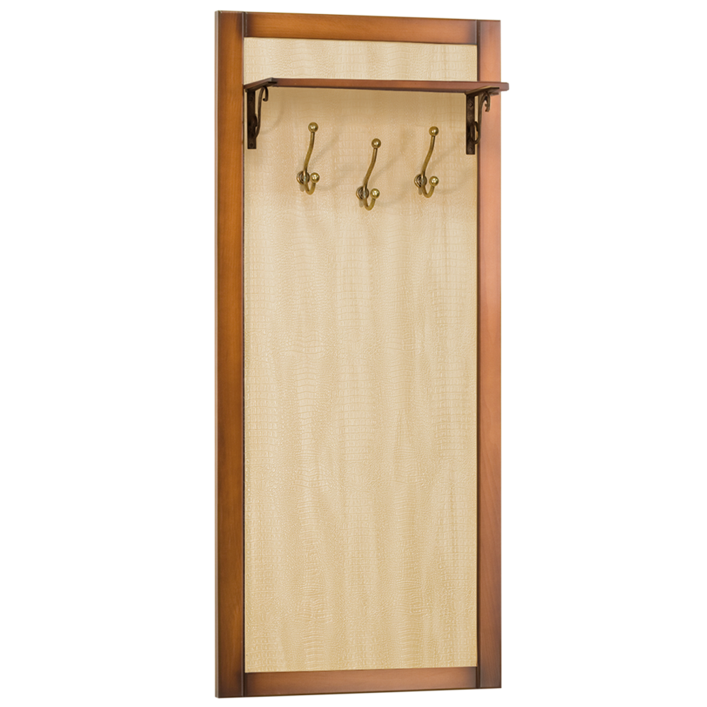 11166 Вешалка Лотос Комби 6/3 Орех Беж BOGACHO 4627138186886