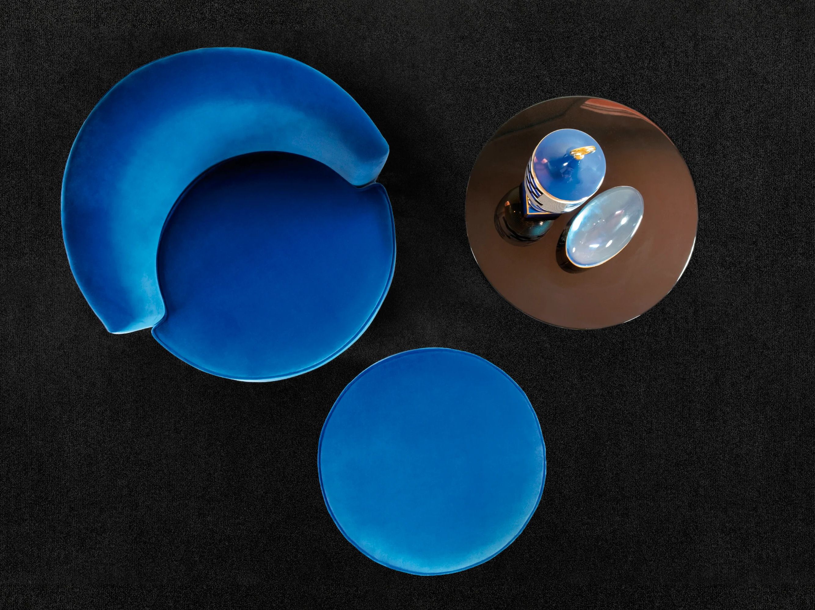 Тканевое кресло с подлокотниками DOM EDIZIONI GEORGETTE TEA ARCH-00143803 - Вид №2