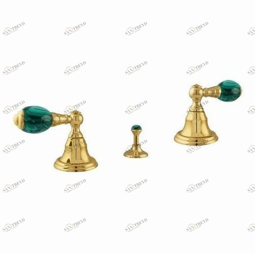 Bronces Mestre Смеситель для биде для столешницы из латуни на 3 отверстия с отдельными розетками Atlantica precious 037822.ml0.00