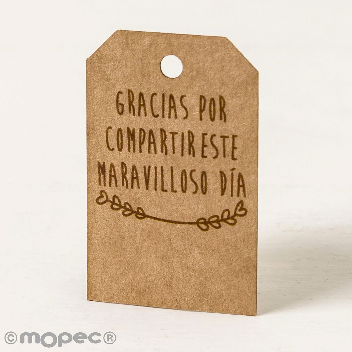 X738 Прямоугольная карта «спасибо за поделиться…», 36 единиц. Dekoraniaevents Bodas 