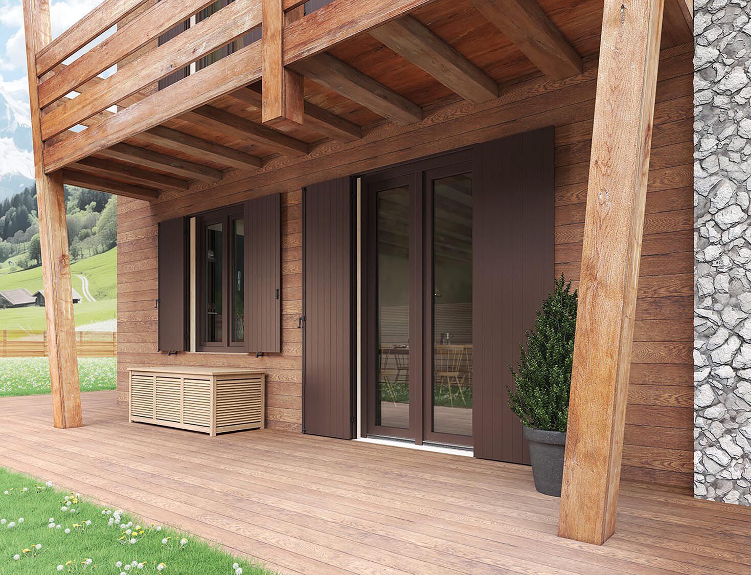 ПВХ створки окна D&V Serramenti ATENA ARCH-00116732 - Вид №8